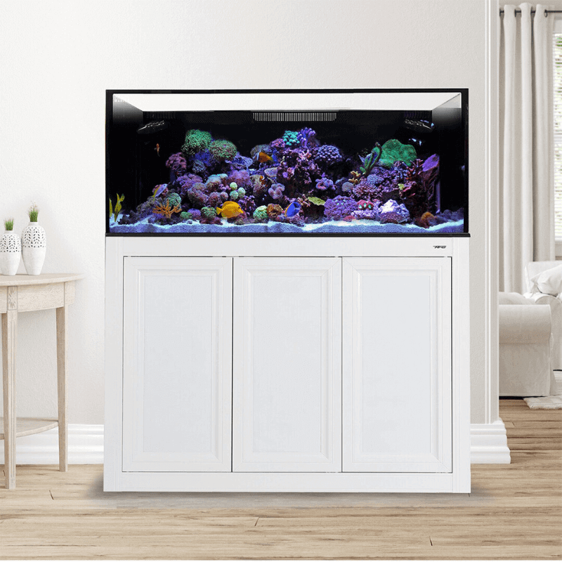 NUVO EXT 150 Aquarium with APS Stand Included (Reef Option) (Made to Order) (White/Black) - Innovative Marine