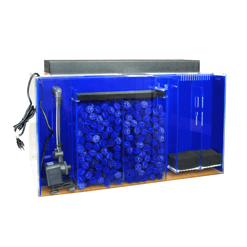 Rectangle AIO UniQuarium Acrylic Freshwater/Saltwater Aquarium (20-55 Gallons) - Clear for Life