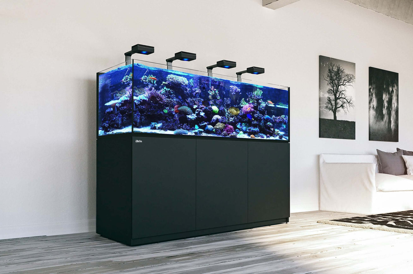Red Sea REEFER Peninsula 350L G2+ (95 Gallons) (Black/Pearl White)