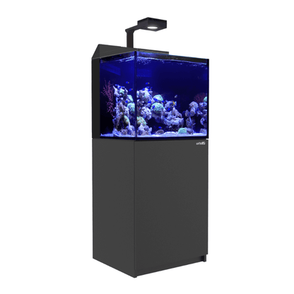 Red Sea - Max-E 170L Complete Reef System (45 Gallons) (White/Black) - angled view black