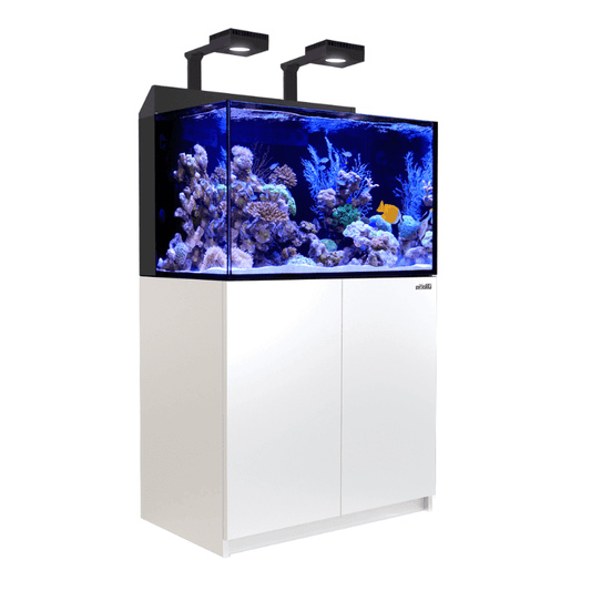 Red Sea - Max-E 260L Complete Reef System (70 Gallons) (White/Black) - angled view white