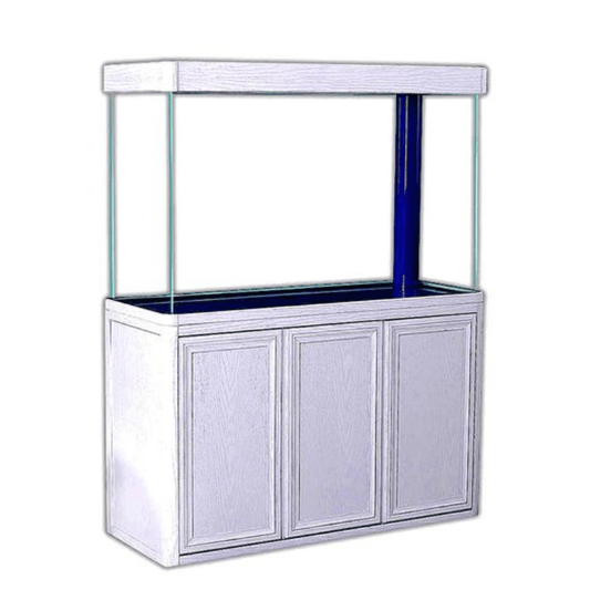Aqua Dream 135 Gallon Tempered Glass Aquarium (White Oak)