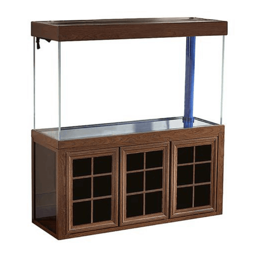 Aqua Dream 135 Gallon Tempered Glass Aquarium (Dark Wood)
