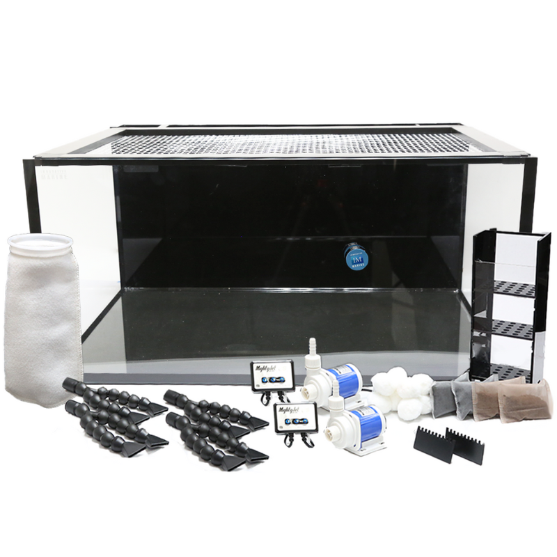 IM NUVO FUSION SR PRO 2 - 80 AIO AQUARIUM W/APS STAND BLACK - The Hidden  Reef, Inc