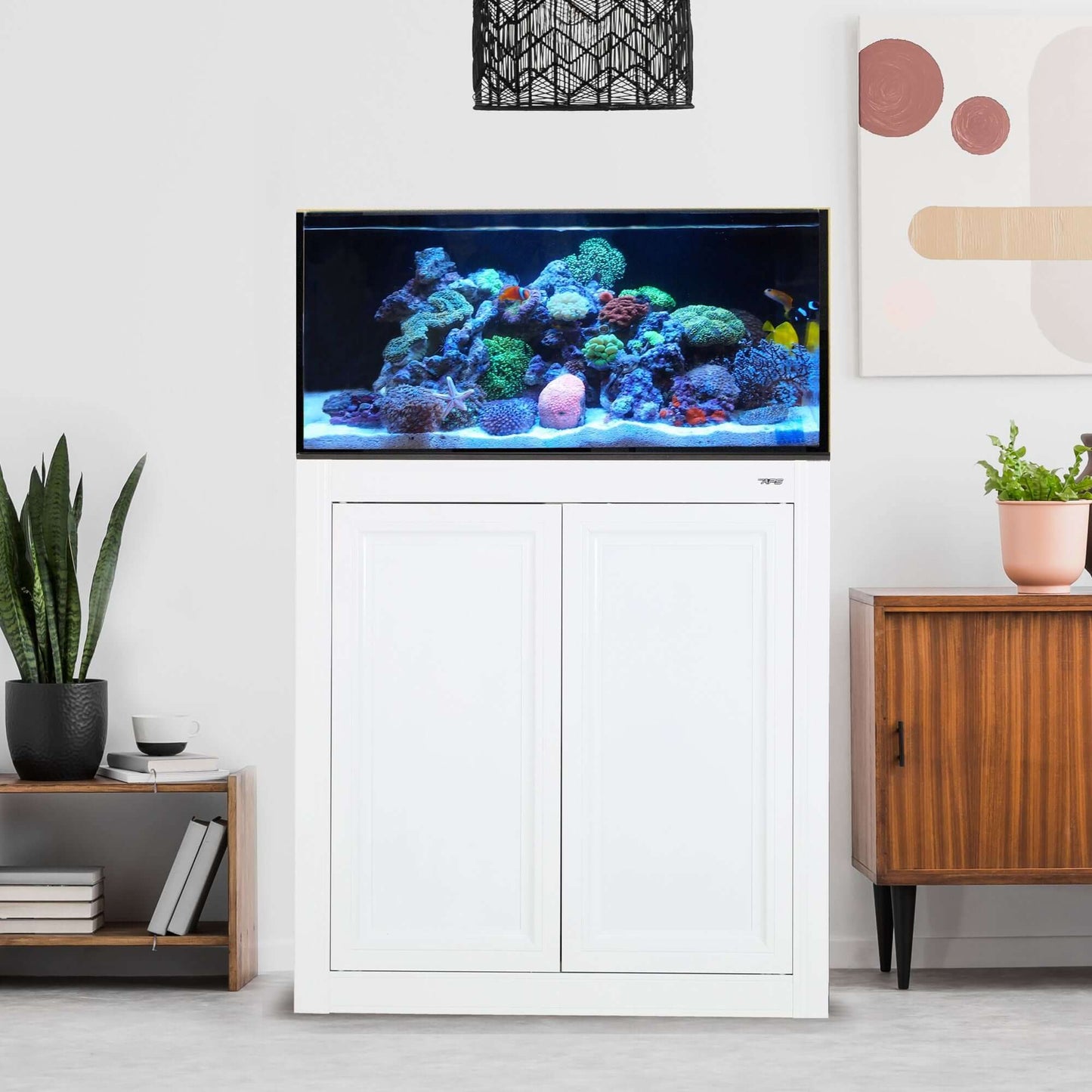 NUVO SR Pro 2 | 60 AIO Aquarium with APS Stand Included (White/Black) - Innovative Marine