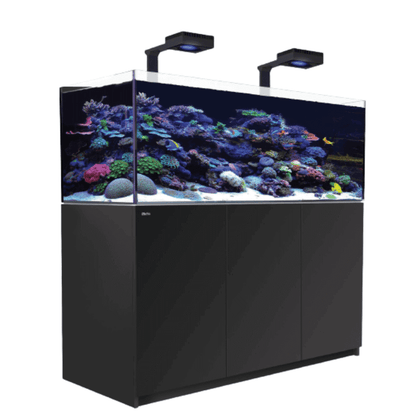 Red Sea - REEFER XL 525L G2+ Complete Reef (140 Gallon) (White/Black) - angled view black