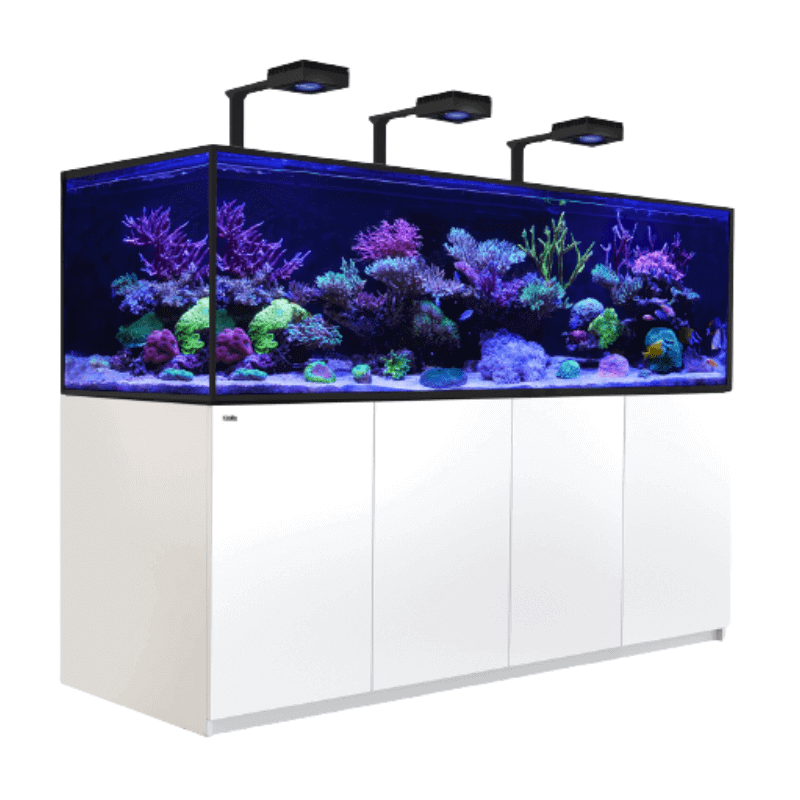 Red Sea - Reefer-S 1000L Complete System (265 Gallon) (Pearl White/Black) - angled view white 2