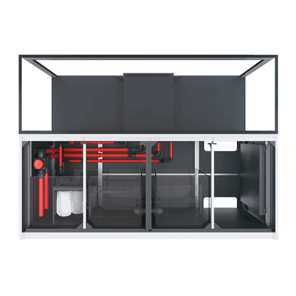 Red Sea - Reefer-S 1000L Complete System (265 Gallon) (Pearl White/Black) - front view white open