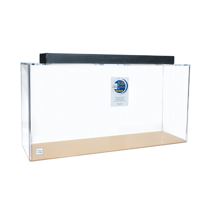 Rectangle Acrylic Freshwater/Saltwater Aquarium (240 Gallons) (Deluxe Option) - Clear for Life
