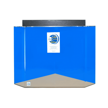 Pentagon (Corner) Acrylic Freshwater/Saltwater Aquarium (30-125 Gallon) - Clear for Life