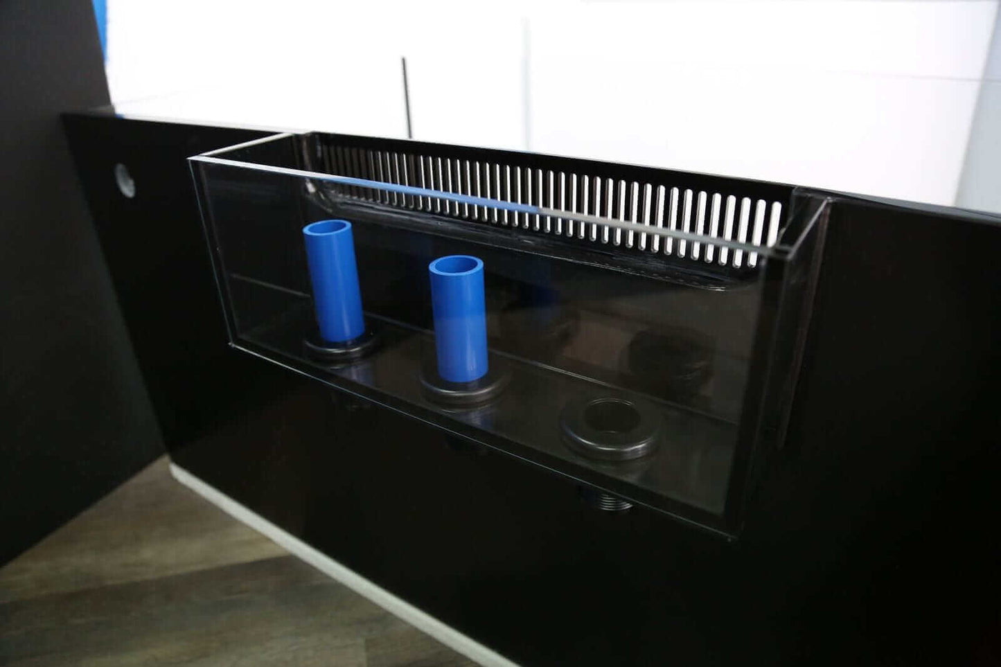 NUVO EXT 100 Aquarium with APS Stand Including Complete Reef System (White/Black) - Innovative Marine
