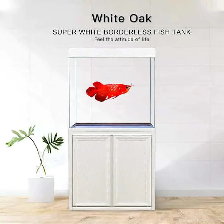 Aqua Dream 100 Gallon Tempered Glass Aquarium (White Oak)
